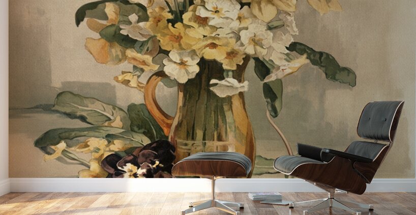 Jonquils [ca. 1861–1897] by Annie Nowell [1842–1935] Wall Murals