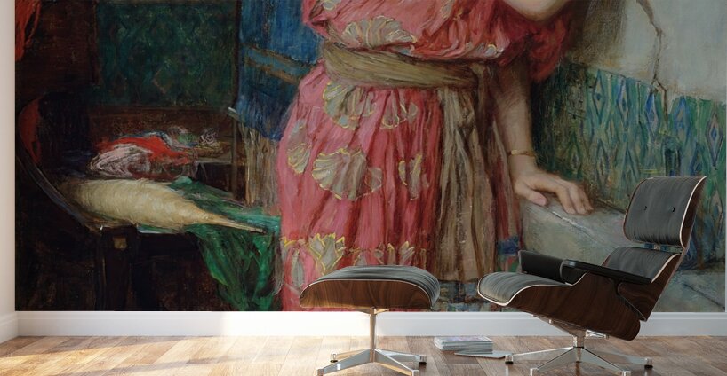 Thisbe by John William Waterhouse [1849–1917] Wall Murals