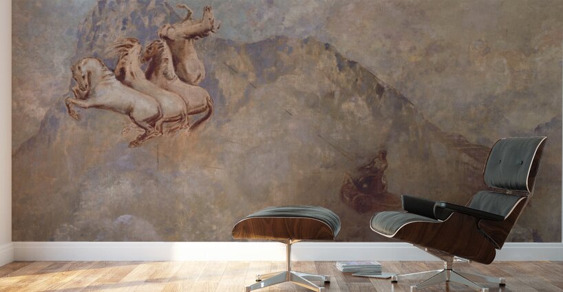 Le char du Soleil [1910] by Odilon Redon [1840–1916] Wall Murals