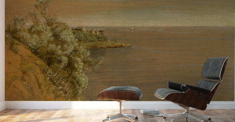 Bei Lerici am Golf von La Spezia [1883] by Hans Thoma [1839–1924] Wall Murals