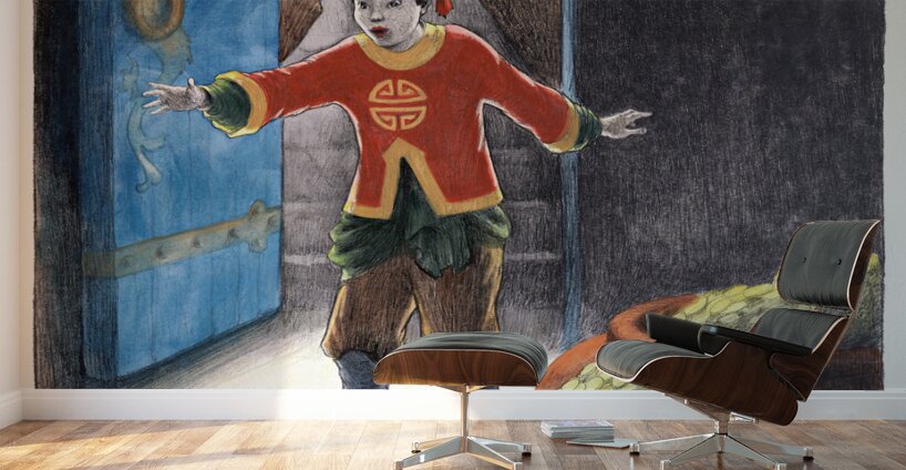 Aladdin and the Wonderful Lamp Wall Murals