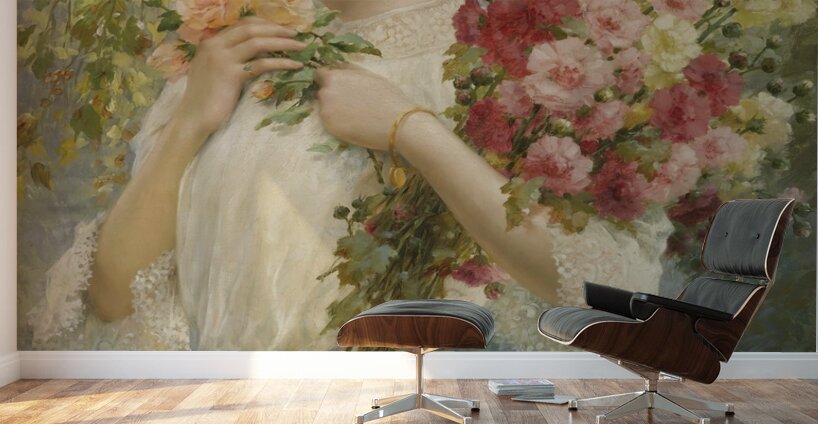 Belle d’Eté by Emile Vernon [1872–1920] Wall Murals