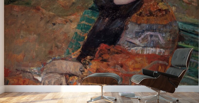 Automne. Portrait de Lydia Cassatt [1880] by Mary Cassatt [1844–1926] Wall Murals