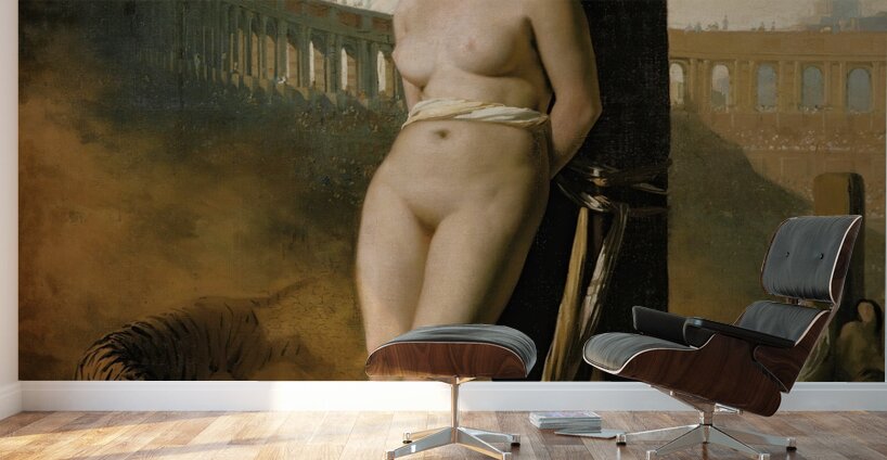 Blandina In The Amphitheater Of Lyon by Jules–Antoine Duvaux [1818–1884] Wall Murals