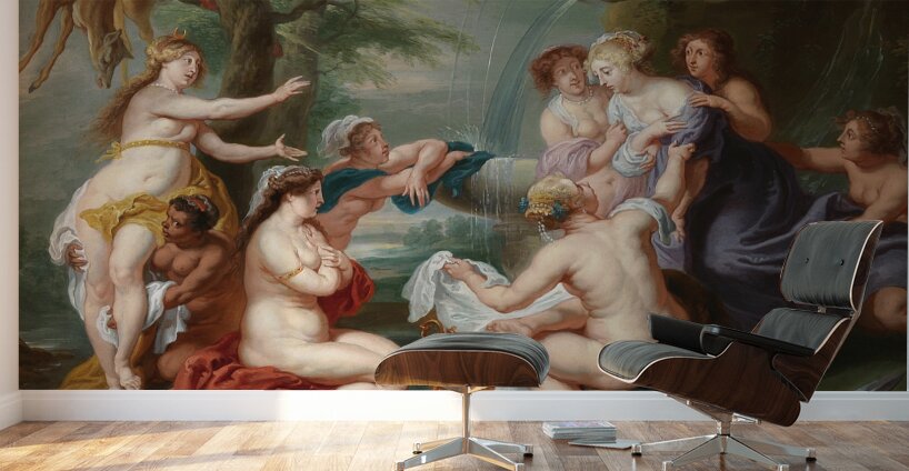 Diana discovering Callisto’s pregnancy by Follower of Peter Paul Rubens [1577–1640] Wall Murals