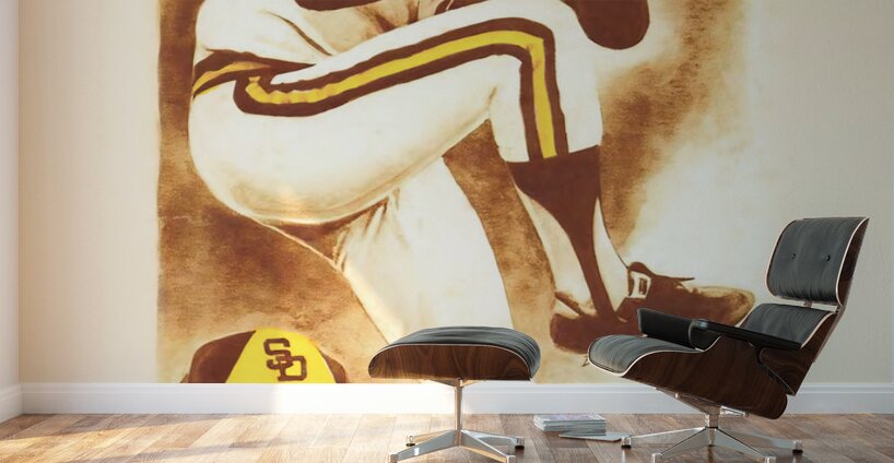1976 San Diego Padres Art Wall Murals