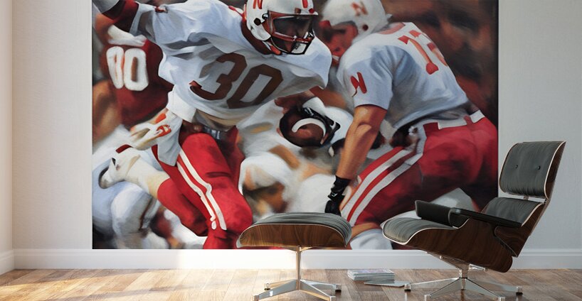 Huskers All the Way in 84 Wall Murals