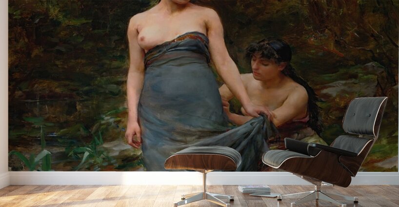 The Fitting [1887] by Georges Moreau de Tours [1848–1901] Wall Murals