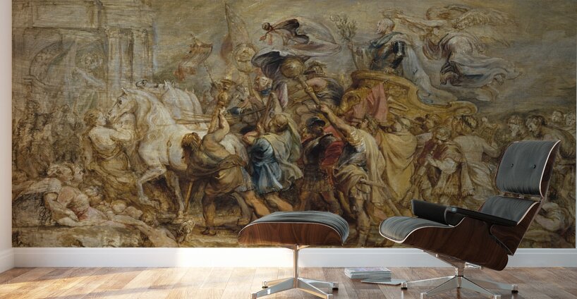 The Triumph of Henry IV [ca. 1630] by Peter Paul Rubens [1577–1640] Wall Murals