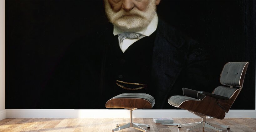 Portrait de Victor Hugo by Aimé Morot [1850–1913] Wall Murals