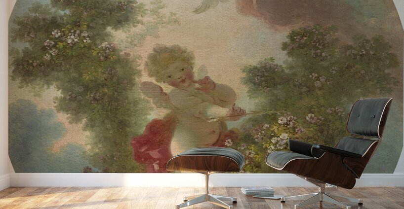 Love The Sentinel [C. 1773–1776] by Jean–Honoré Fragonard [1732–1806] Wall Murals