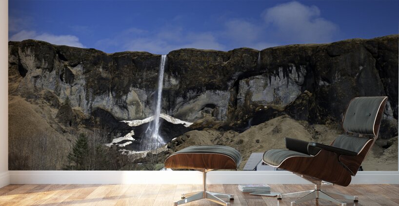 Waterfall Iceland Wall Murals