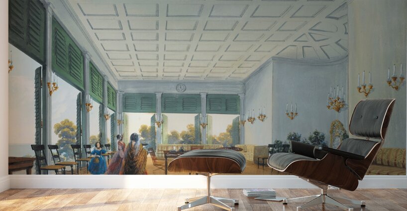 Seven Views Of Miskhor In The Crimea Ii [1841–1842] by Carlo Bossoli [1815–1884] Wall Murals