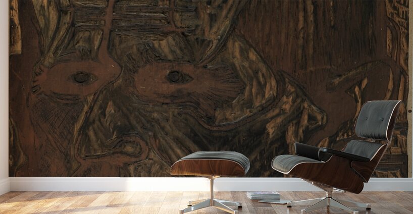 Kopf Dr. Bauer. Zeichnungsstock [1933] by Ernst Ludwig Kirchner [1880–1938] Wall Murals