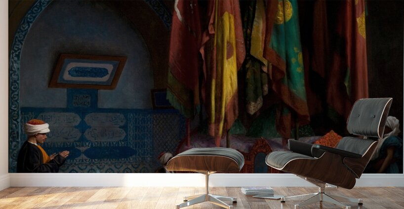 The Sentinel at the Sultan’s Tomb [1824–1904] by Jean–Léon Gérôme [1824–1904] Wall Murals