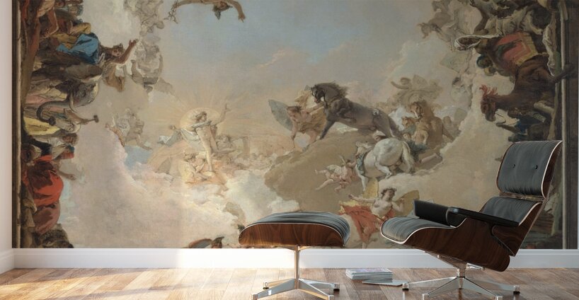 Allegory of The Planets and Continents [1752] by Giovanni Battista Tiepolo [1696–1770] Wall Murals