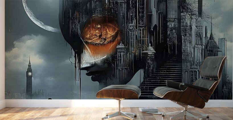 Ethereal Reflection Wall Murals