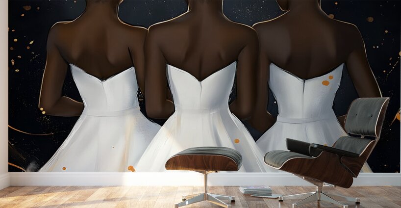 Queens in Unity 3 Wall Murals