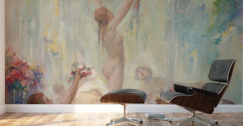 The Maidens Of Spring [1932] by Jean Ubaghs [1852–1937] Wall Murals