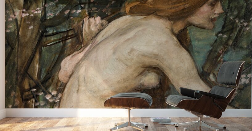 Phyllis by John William Waterhouse [1849–1917] Wall Murals