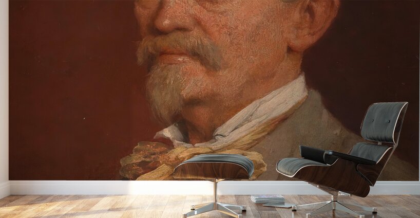 Remy [Remigius Adrianus] van Haanen [Maler. Vater des Künstlers] [1887] by Cecil van Haanen [1844–1914] Wall Murals