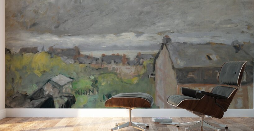 Les Toits Mauves [1909] by Édouard Vuillard [1868–1940] Wall Murals