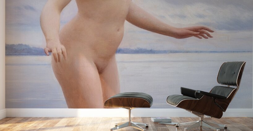 In the Water by Eugen von Blaas [1843–1931] Wall Murals