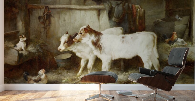 The Dog In The Manger by Walter Hunt [1861–1941] Wall Murals