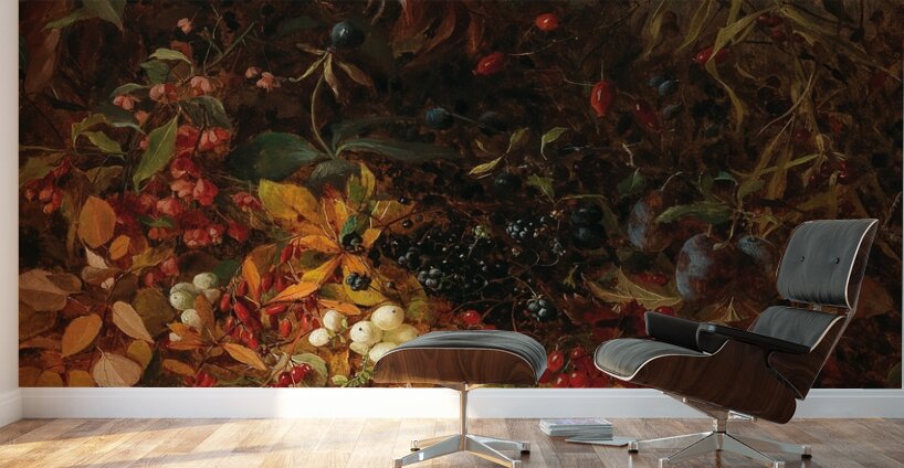 October by Olga Wisinger–Florian [1844–1926] Wall Murals