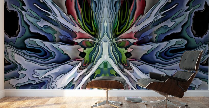 THE BUTTERFLYS STRUCTURE Wall Murals