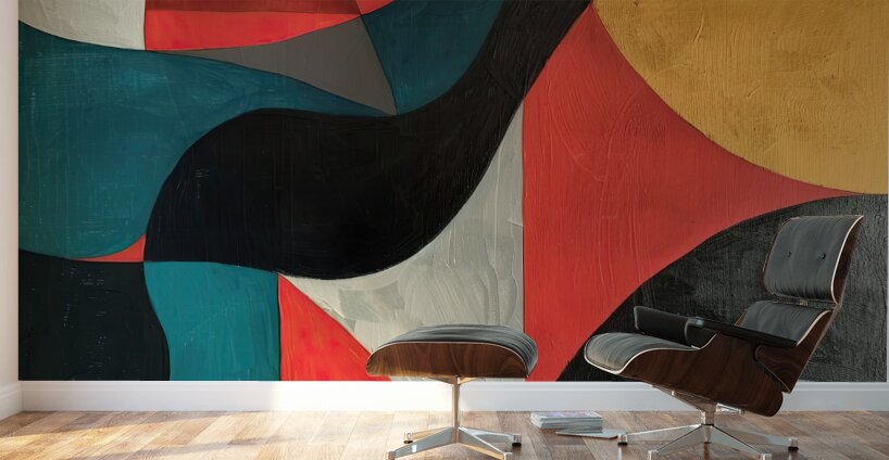 Abstract Dance 7892BC 45 Wall Murals