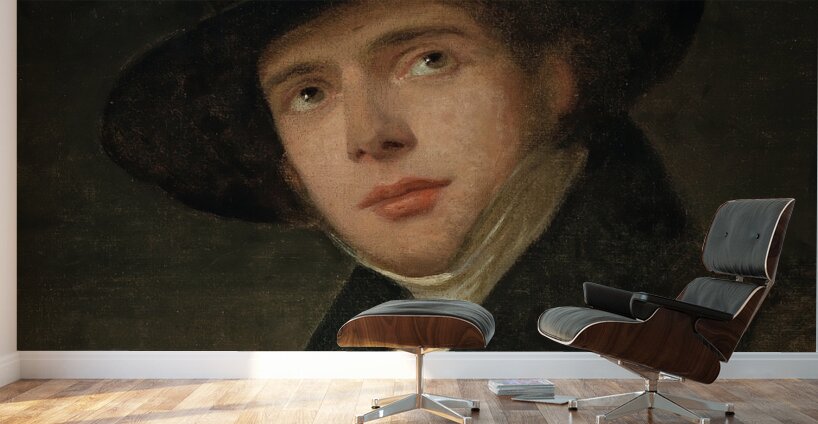 Portrait Of His Brother Andreas by Friedrich von Amerling [1803–1887] Wall Murals