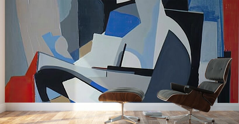 Abstract Figure 9H2N3Z 55 Wall Murals