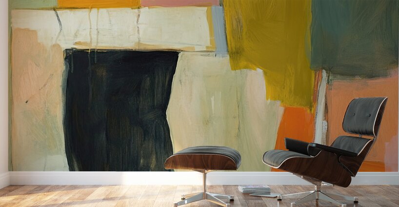 Abstract Forms Interplay 7H9N2P 50 Wall Murals