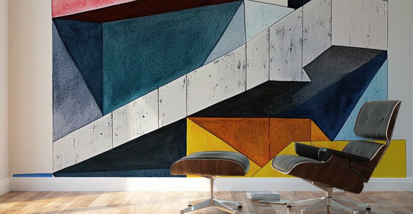 Abstract Structure 9H2N3Z 52 Wall Murals