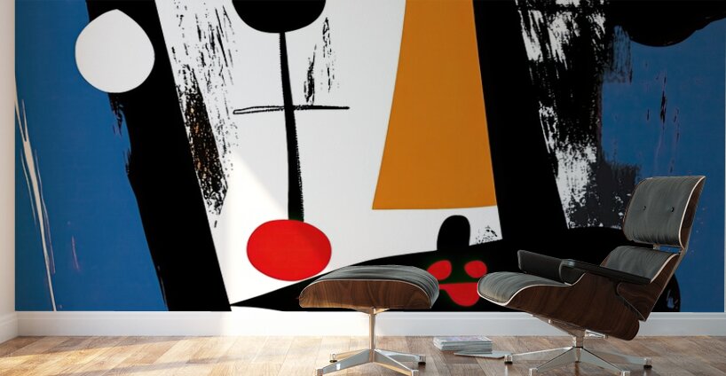 Abstract Visage 7H3N2P 55 Wall Murals