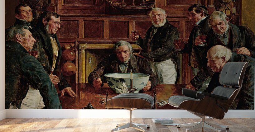 The skipper’s birthday by Walter Dendy Sadler [1854–1923] Wall Murals