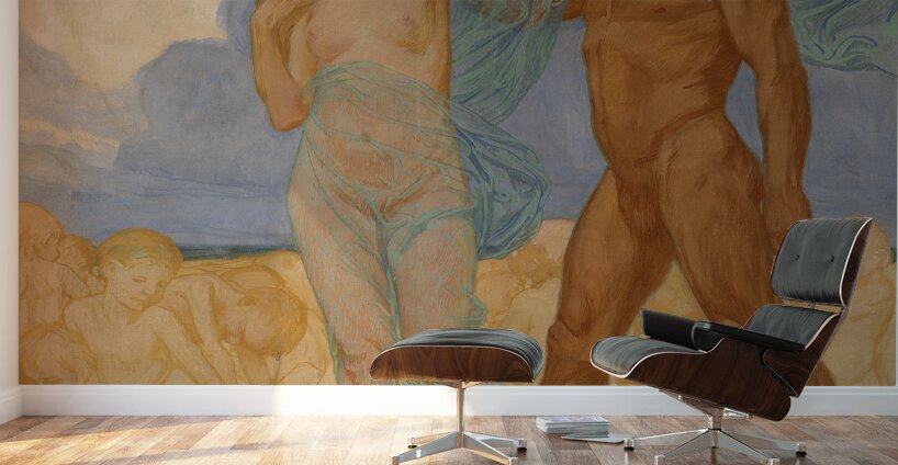 Adagio Aus Dem Zyklus Rhythmen [1913] by Otto Friedrich [1862–1937] Wall Murals