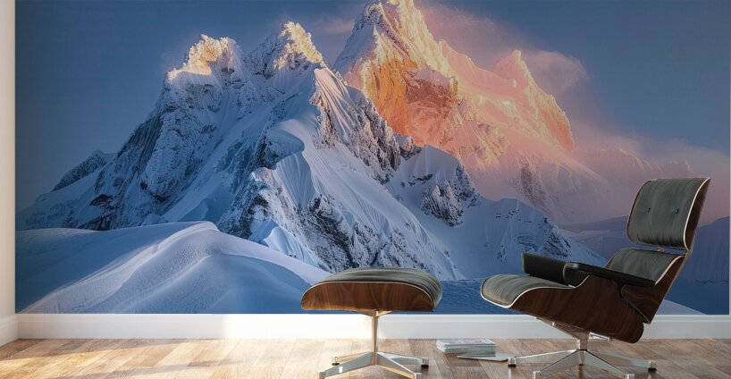 Alpine Glow Ascent Y29H7N 63 Wall Murals