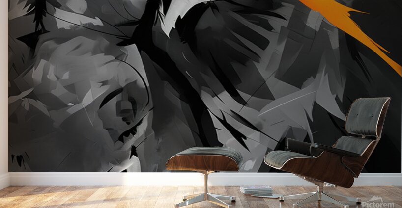 Intense Close Up Of A Fierce Lion s Face Wall Murals