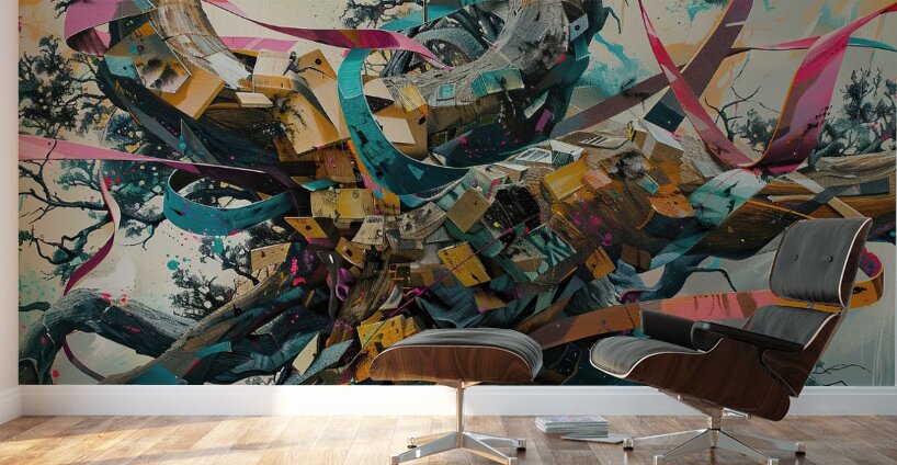 Arboreal Flux 239DJC 55 Wall Murals