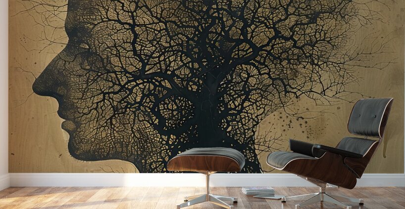 Arboreal Mind Within 29H4B 60 Wall Murals