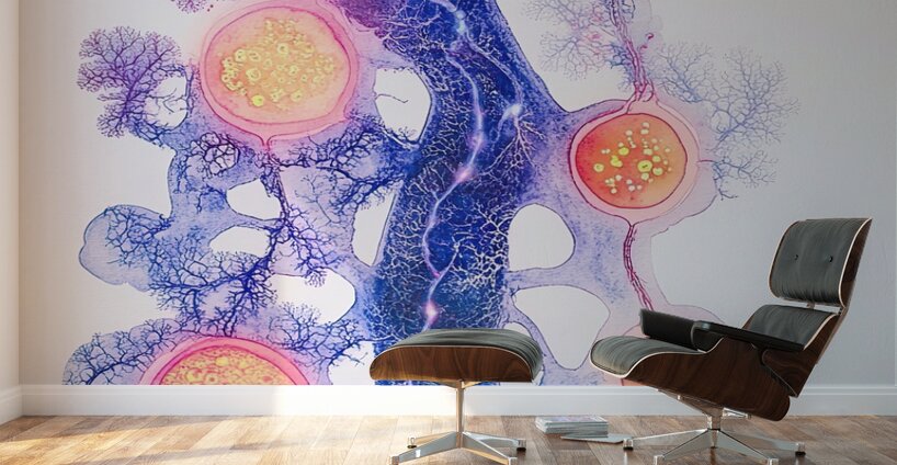 Arboreal Nexus Flow 9P3N2H 55 Wall Murals