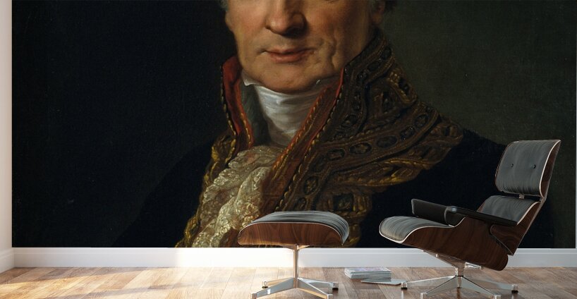 Portrait of José María Díez de Aznar [1832] by Bernat López Piquer [1801–1874] Wall Murals