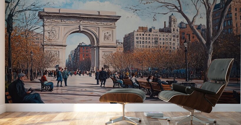 Autumn Arch 7892AB 48 Wall Murals