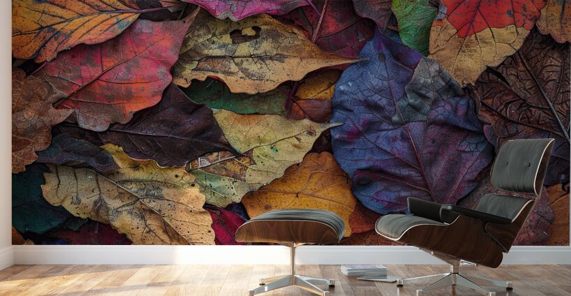 Autumn Leaves Symphony 2P3H9N 55 Wall Murals