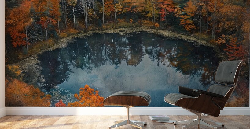 Autumn Reflections NZ8H29 45 Wall Murals