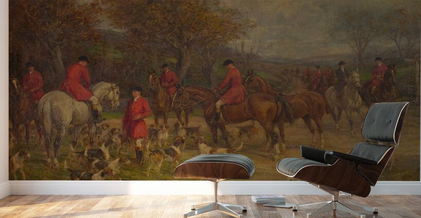 Return From The Hunt by Heywood Hardy [1842–1933] Wall Murals