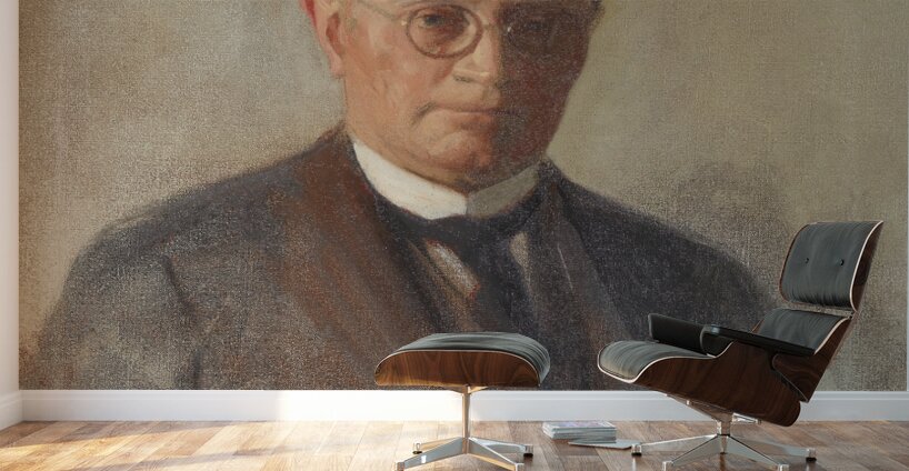 Professor Johan Gunnar Andersson by Bernhard Österman [1870–1938] Wall Murals