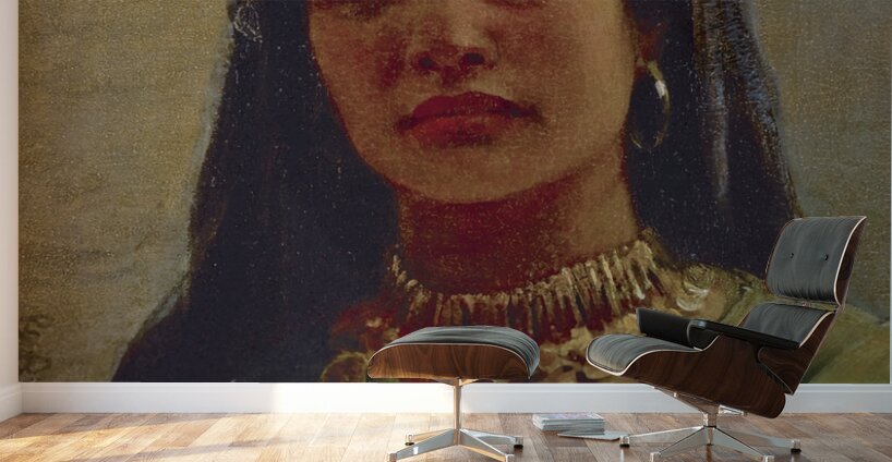 Egyptian Beauty [1875] by Edwin Long [1829–1891] Wall Murals